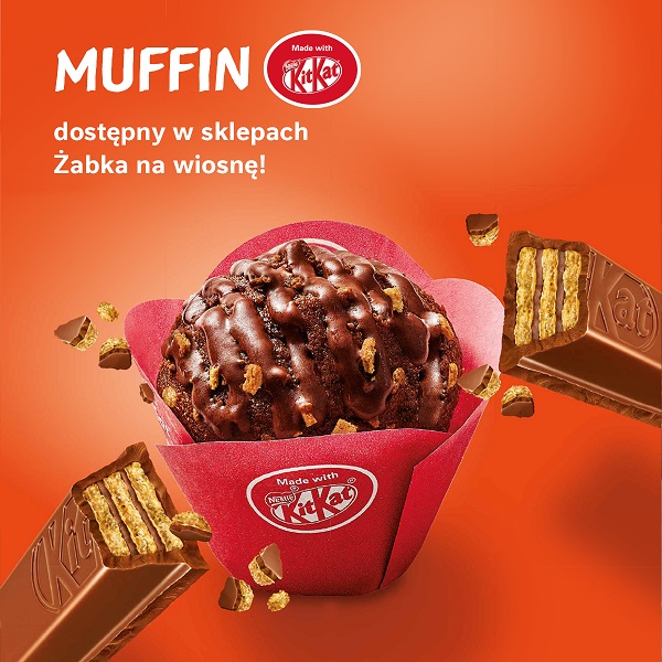 Muffin made with KITKAT_ilustracja